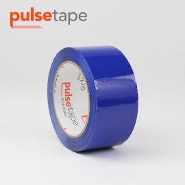 2" x 110yrd, 1.6mil Pulsetape Blue Hand Tape 36 Rolls/CS, 90 CS/Skd