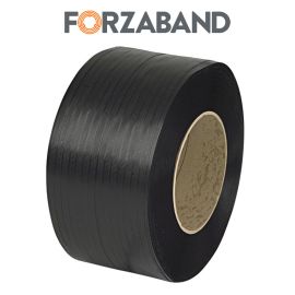 5/8" x 6000', .035 Forzaband Black Hand Grade PP Strap 40/Skd  core size 8x8