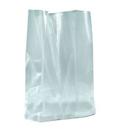 8 x 4 x 18", .60mil Clear Gusseted Poly Bag, 1000/CS