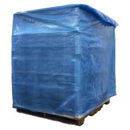 44 x 35 x 54", 3mil Blue Gusseted VCI Poly Bag, 100/Roll