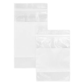 4 x 6" 4 Mil White Block Reclosable Bag 1000/CS