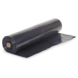 60 x 60", 1.5mil Black Top Pallet Sheeting, 250/Roll, Center Fold