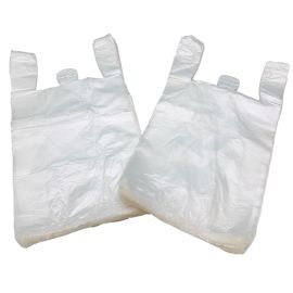 11 x 7 x 22", 0.6mil Clear HDPE T-Shirt Poly Bag, 1000/CS