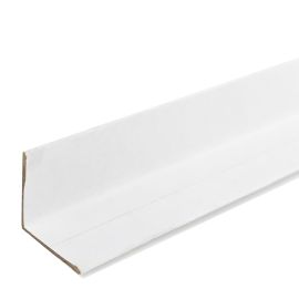 2 x 2 x 60" .125 White Corner Boards 2000/Skd, CPPS Corner Protector Style