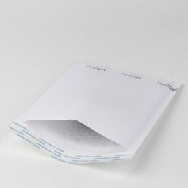6 x 10" #0 White Paper Bubble Mailer, 250/CS