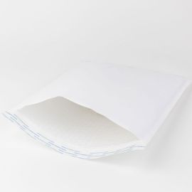 10.5 x 16" #5 White Paper Bubble Mailer, 100/CS