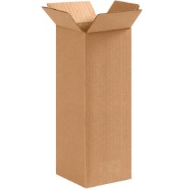 4 x 4 x 10" Tall Corrugated Boxes