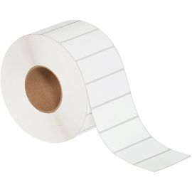 4 x 1.5" White Thermal Transfer Labels Perfed 3600/Roll, 4 Rolls/CS