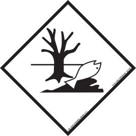 4 x 4" Enviromentally Hazardous Labels 500/RL