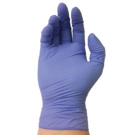 4mil Purple Powder Free Nitrile Exam Glove - Medium
