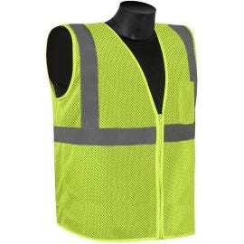 Economy Lime Green Safety Vest
