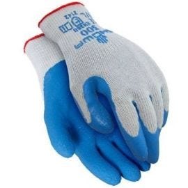 Showa Atlas 300 Palm-Dipped Rubber Coating Work Gloves - Medium
