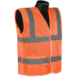 Safety Vest Hi-Vis Orange - Medium 36/CS