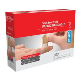 Fabric Strip Bandages 3/4"x3" 100/BX