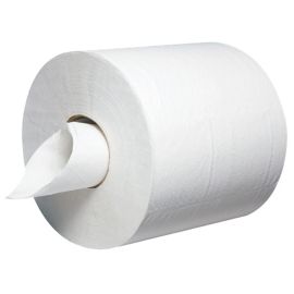 Premium 2ply White Center Pull Towels 8" x 600' 6 Rolls/CS