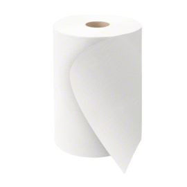 10" x 800'  White Continuous Roll Towels 6 RL/CS