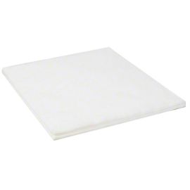 16 x 16" White Flat Pack Napkins - 1000/CS