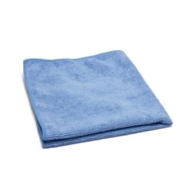 16 x 16" Blue Microfiber Towel 25/CS