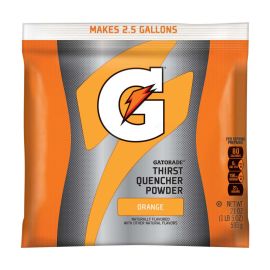 Orange Gatorade Drink 2 1/2 Gal Gatorade mix for 2 1/2 Gallon packs. 32PK/CS