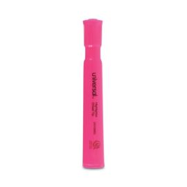 Pink Chisel Tip Highlighters 12/PK