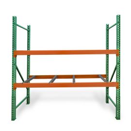 48 x 144" Racking Starter Unit 1/EA Comes with two uprights and four beams.