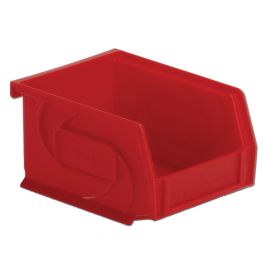 Red Plastic Stack Bins 5.5 x 4 x 3" 24/CS