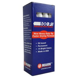 White Industrial Paint Marker 12/Box