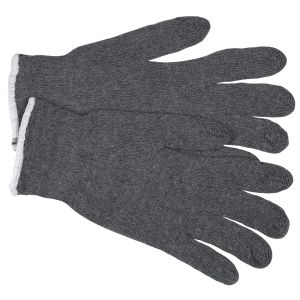 POLYESTER BLEND GRAY LARGE 72 PAIRS STRING KNIT GLOVES 500G COTTON 