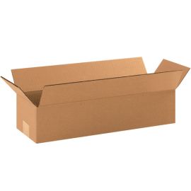 18 x 6 x 4" Long Corrugated Boxes 25/BDL, 750/Bale