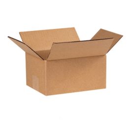 8 x 6 x 4" Corrugated Boxes 25/BDL, 1800/Bale