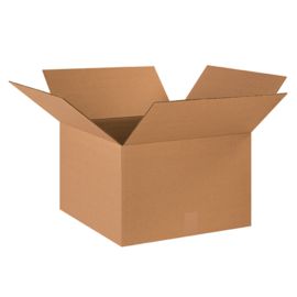 18 x 18 x 18" Corrugated Boxes 25/BDL, 150/Bale