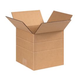 8 x 8 x 8" Multi-Depth Corrugated Boxes 25/BDL, 900/Bale