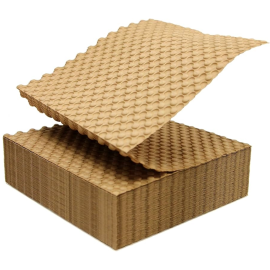 12" Kraft Bubble Paper Wrap - 250'/CS