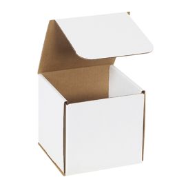 6 x 6 x 6" White Die Cut Mailer 50/BDL
