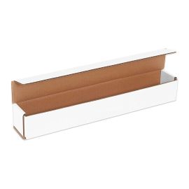 15 x 2 x 2" White Die Cut Mailer 50/BDL