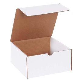 8 x 8 x 4" White Die Cut Mailer 50/BDL