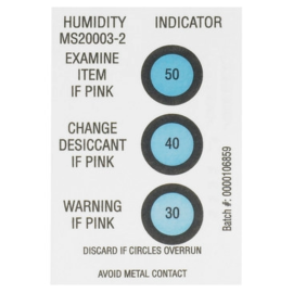 Humidity Indicator Multi (30,40,50%) 125/CS