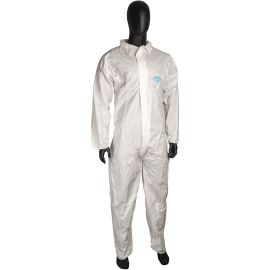 PermaGard White Coveralls L 25/PK