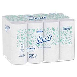 Scott 04007 Regular Coreless Toilet Paper 36 Rolls/CS