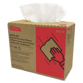 Cascade High Performance Spunlace Wipers W610 126/pack 10 Packs/CS