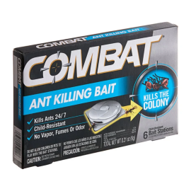 Combat Ant Killing System, 6/Box , 12BX/CS, Child-Resistant, Kills Queen and Colony
