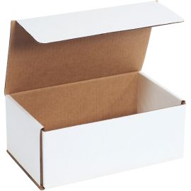 10 x 6 x 4" White Die Cut Mailer 50/BDL