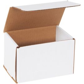 6 x 4 x 4" White Die Cut Mailer 50/BDL