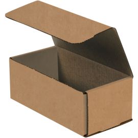 8 x 4 x 3" Kraft Die Cut Mailer 50/BDL