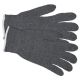 Grey Cotton Gloves - Standard Weight