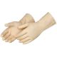 Unlined Unsupported Natural Latex Gloves - 18mil 