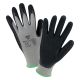 Gray Nylon Crinkle Palm Gloves