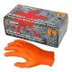 6mil Orange Fish Scale Nitrile Gloves