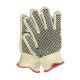 Kevlar/Cotton String Knit Gloves w/ Double-Sided Dots - XL 12/PK