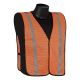 Economy Orange Safety Vest One Size